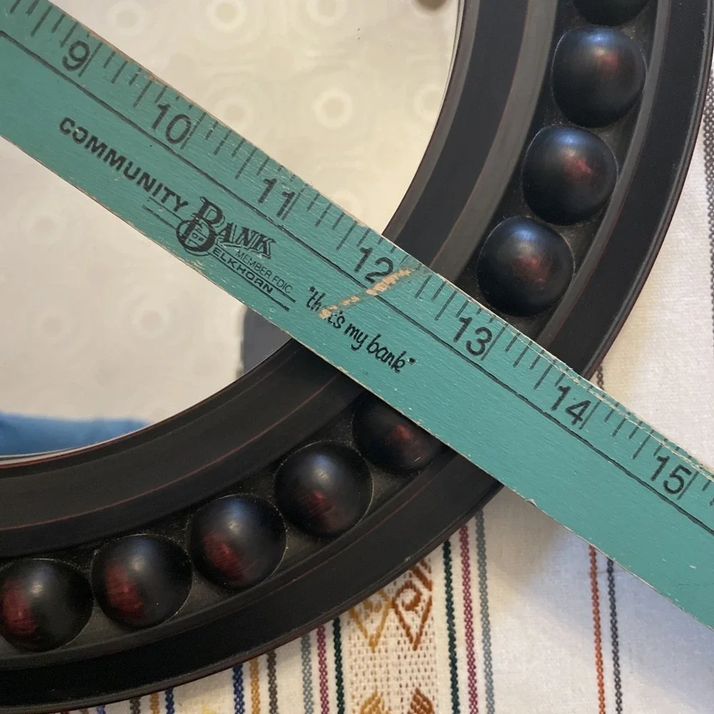 Circular Framed Mirror 14